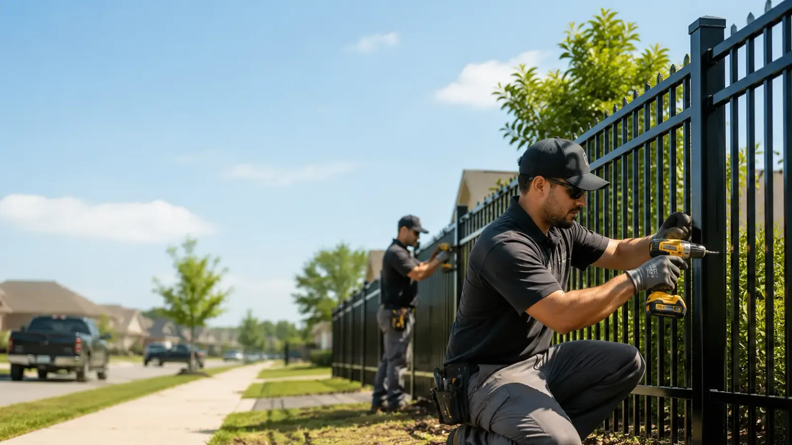 Metal Fence Installation in West Fargo, ND